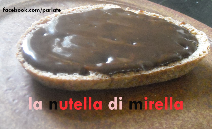 Nutella recipe in Italian