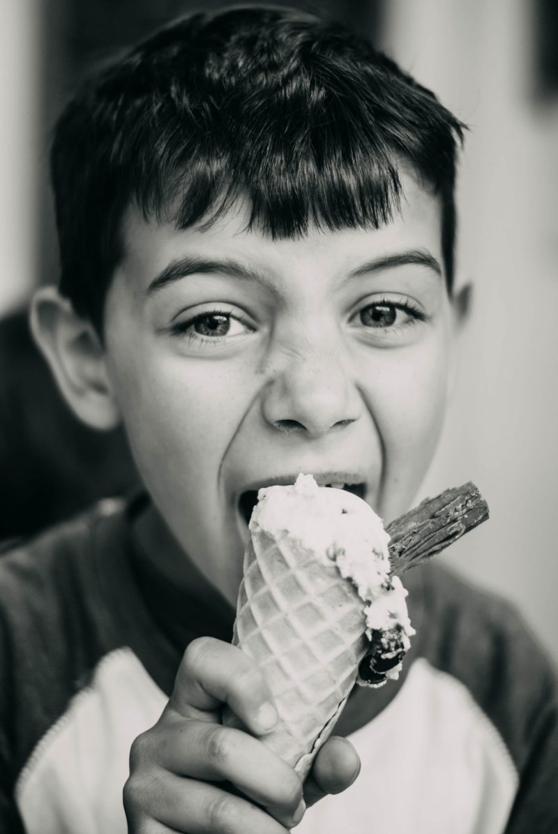 Italian gelato: helping children with a gelato sospeso