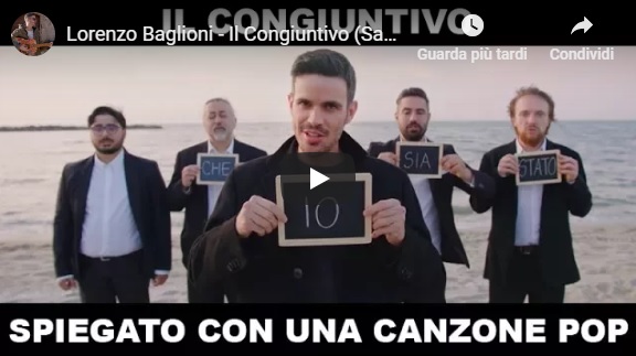 Il congiuntivo spiegato con una canzone pop (quiz)